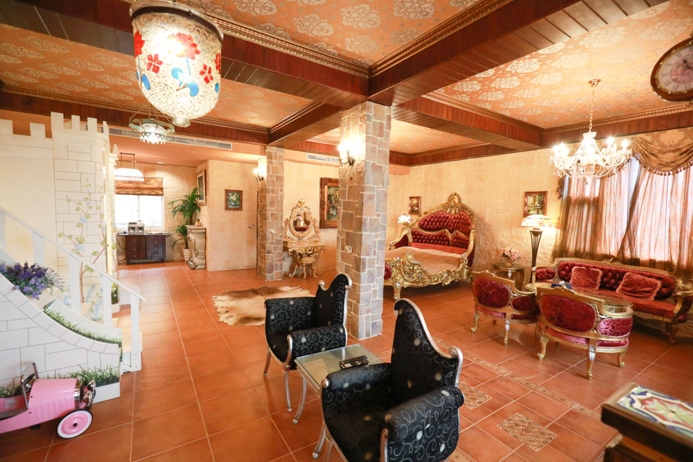 宜蘭冬山民宿｜芯園我的夢中城堡。歐洲童話風情溜滑梯民宿、寵物友善民宿、童話故事城堡民宿