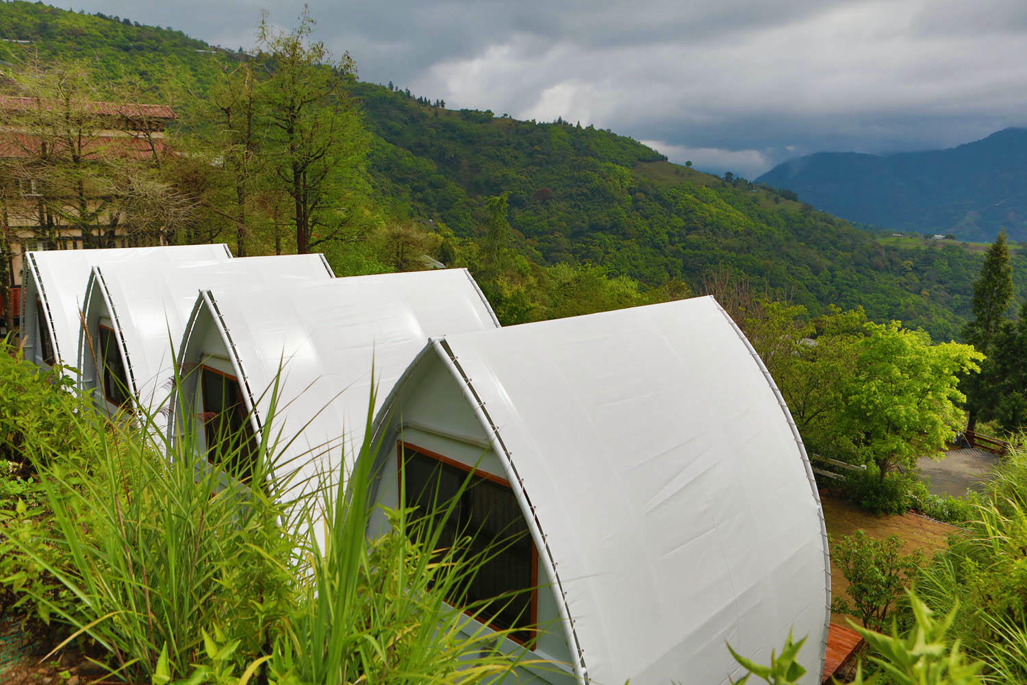 南投清境｜見晴花園渡假山莊。清境寵物友善民宿、星空樓中樓帳篷、懶人豪華露營、露營車、一泊三食