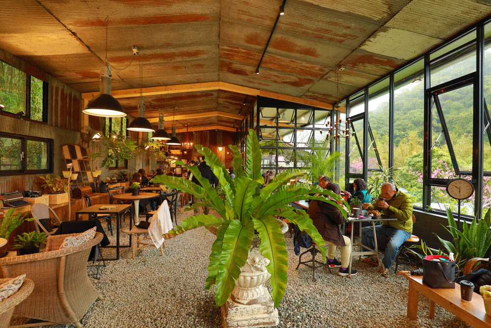 台北｜陽明山野人花園SAVAGE GARDEN。森林系景觀玻璃屋咖啡廳、陽明山景觀餐廳、台北寵物友善餐廳
