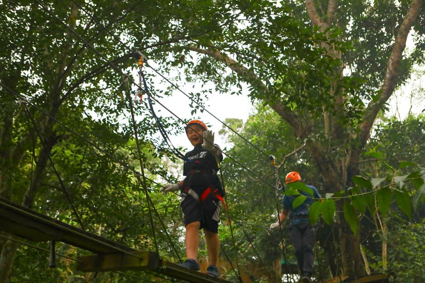 花蓮特色活動|野猴子探險森林。化身泰山攀上樹冠層探險、飛躍叢林、挑戰多條空中滑索吊橋超刺激! - 第13張圖 花蓮特色活動|野猴子探險森林。化身泰山攀上樹冠層探險、飛躍叢林、挑戰多條空中滑索吊橋超刺激!