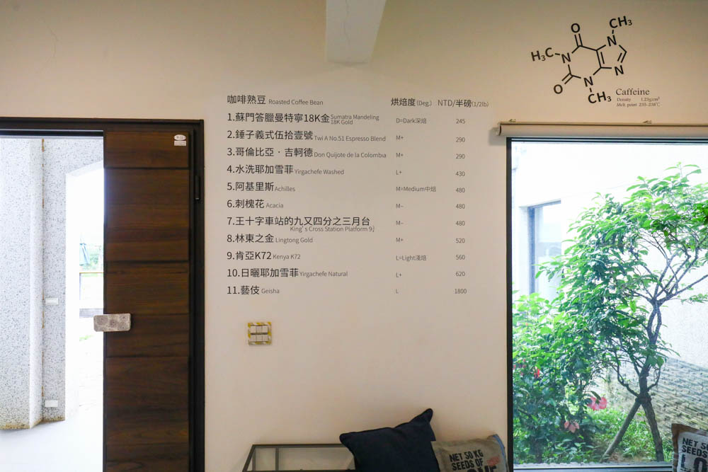 淡水景觀咖啡廳｜錘子咖啡烘焙坊Twi A Coffee Roasters、鄰近三芝北海岸、秘境別墅寬敞絕美庭院、職人手沖咖啡、寵物友善餐廳