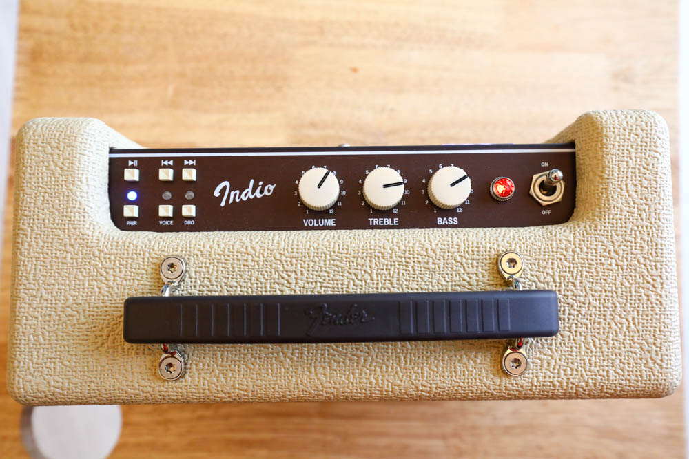 Fender Indio 無線藍牙喇叭 |美式搖滾復刻藍牙音響、實用性兼具經典復古時尚外型、攜帶方便、 - 第15張圖 Fender Indio 無線藍牙喇叭 |美式搖滾復刻藍牙音響、實用性兼具經典復古時尚外型、攜帶方便、