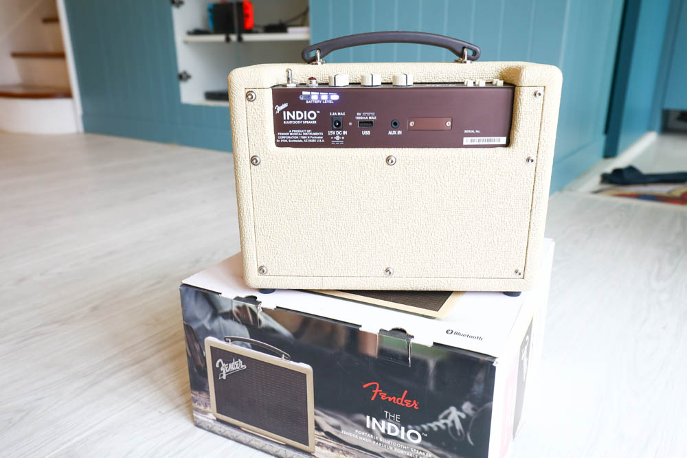 Fender Indio 無線藍牙喇叭 |美式搖滾復刻藍牙音響、實用性兼具經典復古時尚外型、攜帶方便、 - 第9張圖 Fender Indio 無線藍牙喇叭 |美式搖滾復刻藍牙音響、實用性兼具經典復古時尚外型、攜帶方便、