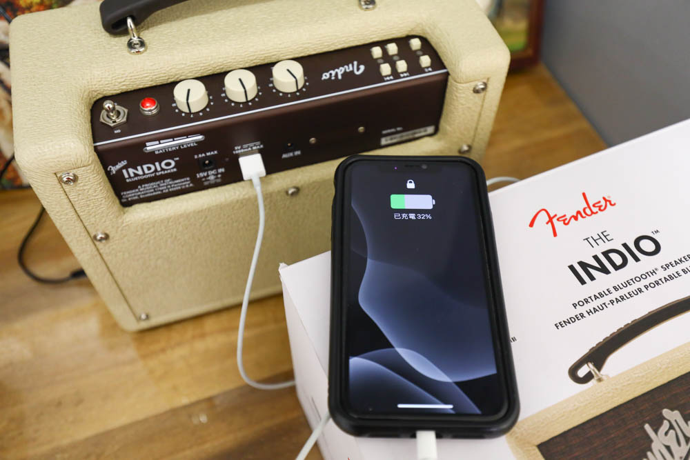 Fender Indio 無線藍牙喇叭 |美式搖滾復刻藍牙音響、實用性兼具經典復古時尚外型、攜帶方便、 - 第16張圖 Fender Indio 無線藍牙喇叭 |美式搖滾復刻藍牙音響、實用性兼具經典復古時尚外型、攜帶方便、