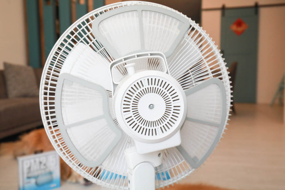 USii奈米纖維立扇濾網。日本原裝進口、電風扇瞬間變身空氣清淨機！！寵物家庭必備！！