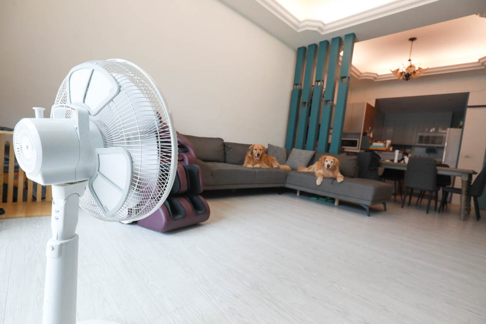 USii奈米纖維立扇濾網。日本原裝進口、電風扇瞬間變身空氣清淨機！！寵物家庭必備！！