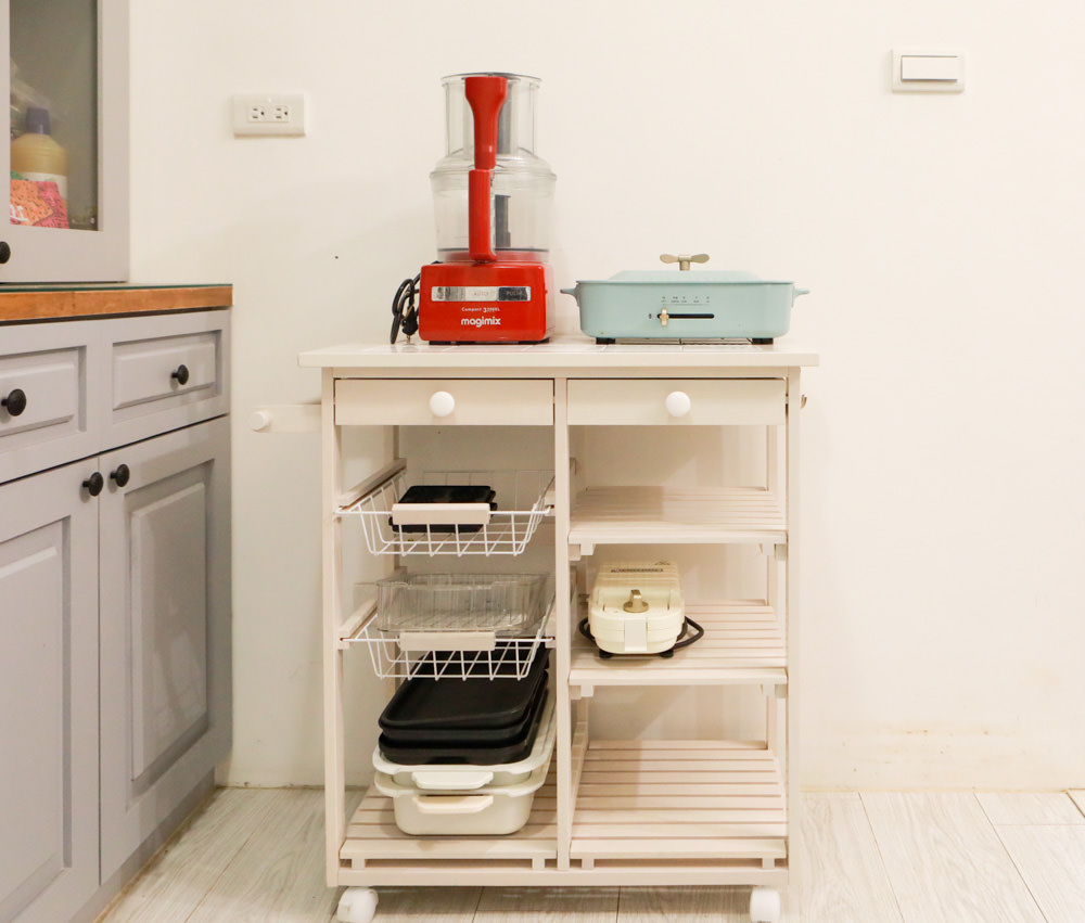 Full Living滿屋生活|日本ICHIBA行動餐車。日本主婦廚房救星、擁有收納功能、可移動的餐車中島 - 第4張圖 Full Living滿屋生活|日本ICHIBA行動餐車。日本主婦廚房救星、擁有收納功能、可移動的餐車中島