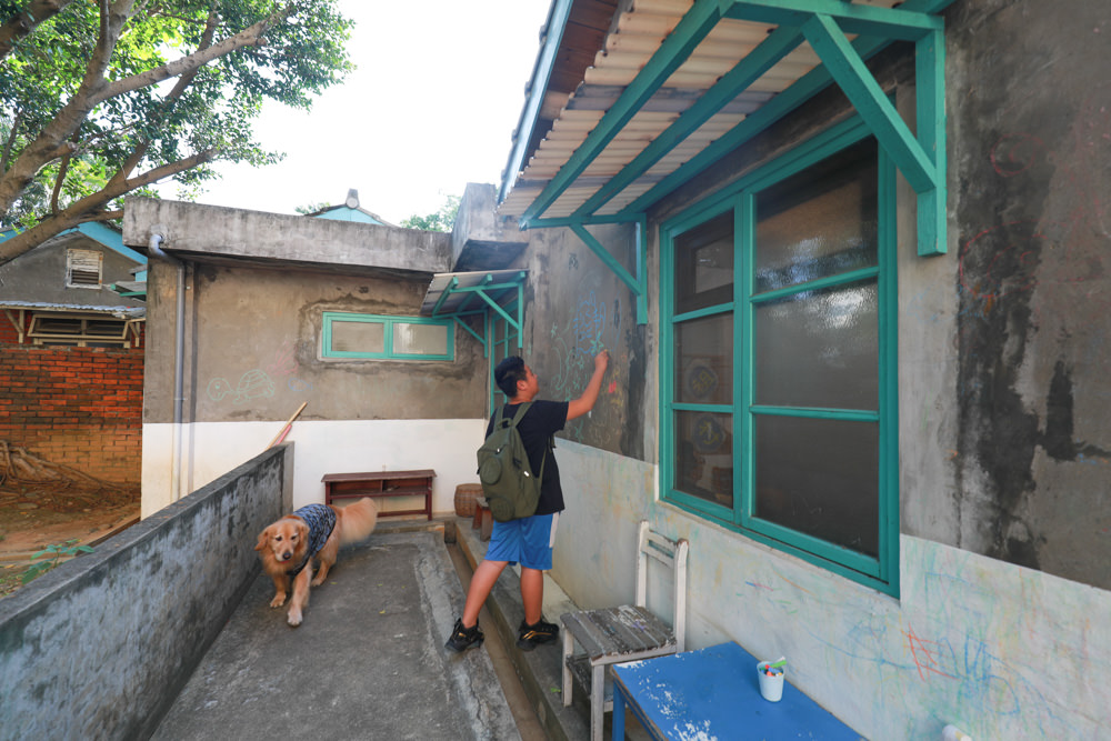 桃園包棟民宿｜馬村隱園民宿。台灣第一間眷村民宿、寵物友善民宿、馬祖新村、龍岡魅力金三角