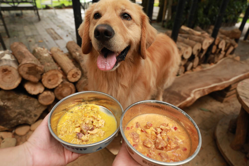 心頭肉寵物鮮食包｜心安包狗狗鮮食包。即開即食常溫保存、天然新鮮肉塊看得見！紮實份量、豐富美味