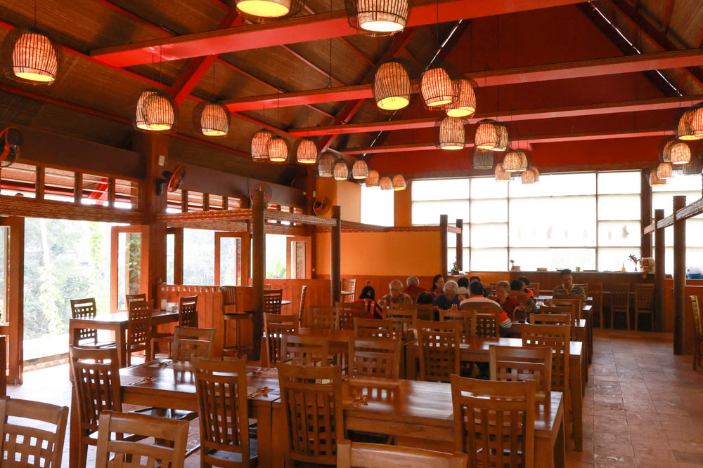 南投魚池美食｜烏布雨林峇里島主題餐廳。隱藏在日月潭山林裡的峇里島宮殿、寵物需放置推車中才可進入餐廳