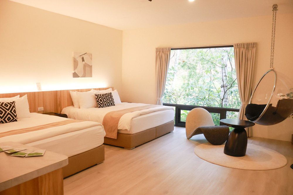 南投埔里民宿葉子祕境森林系Villa 。寵物友善民宿、偽豪華懶人露營、森林系民宿、鄰近日月潭、桃米生態村