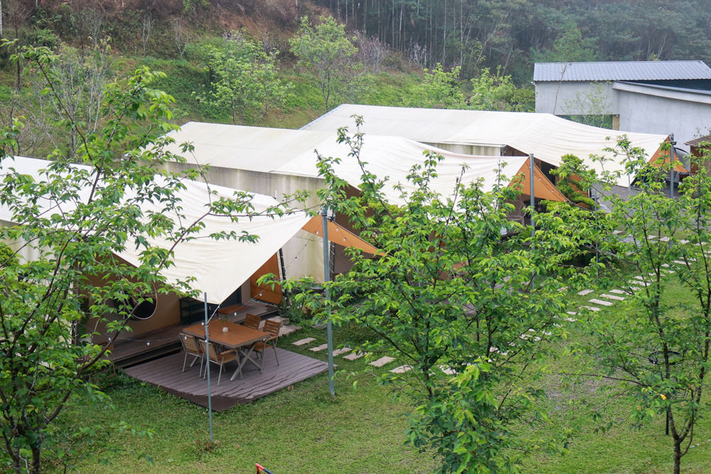 南投埔里民宿葉子祕境森林系Villa 。寵物友善民宿、偽豪華懶人露營、森林系民宿、鄰近日月潭、桃米生態村