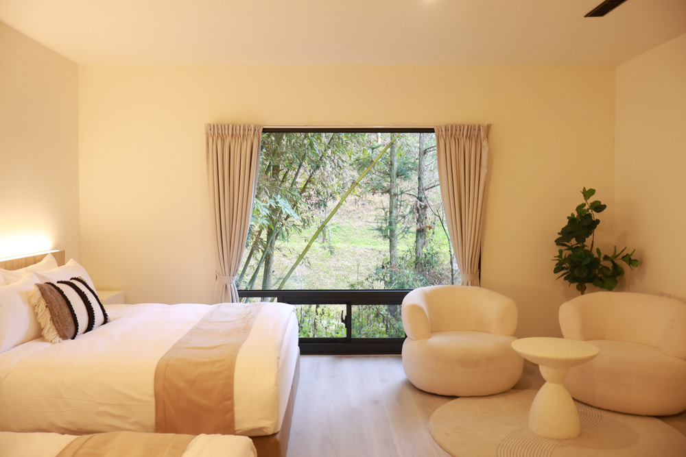 南投埔里民宿葉子祕境森林系Villa 。寵物友善民宿、偽豪華懶人露營、森林系民宿、鄰近日月潭、桃米生態村