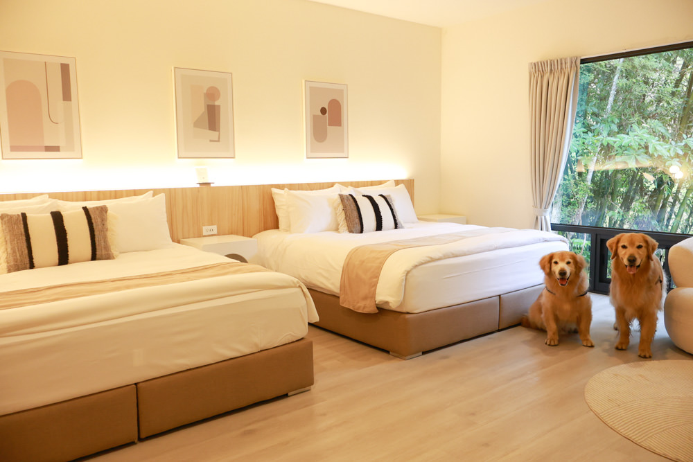 南投埔里民宿葉子祕境森林系Villa 。寵物友善民宿、偽豪華懶人露營、森林系民宿、鄰近日月潭、桃米生態村