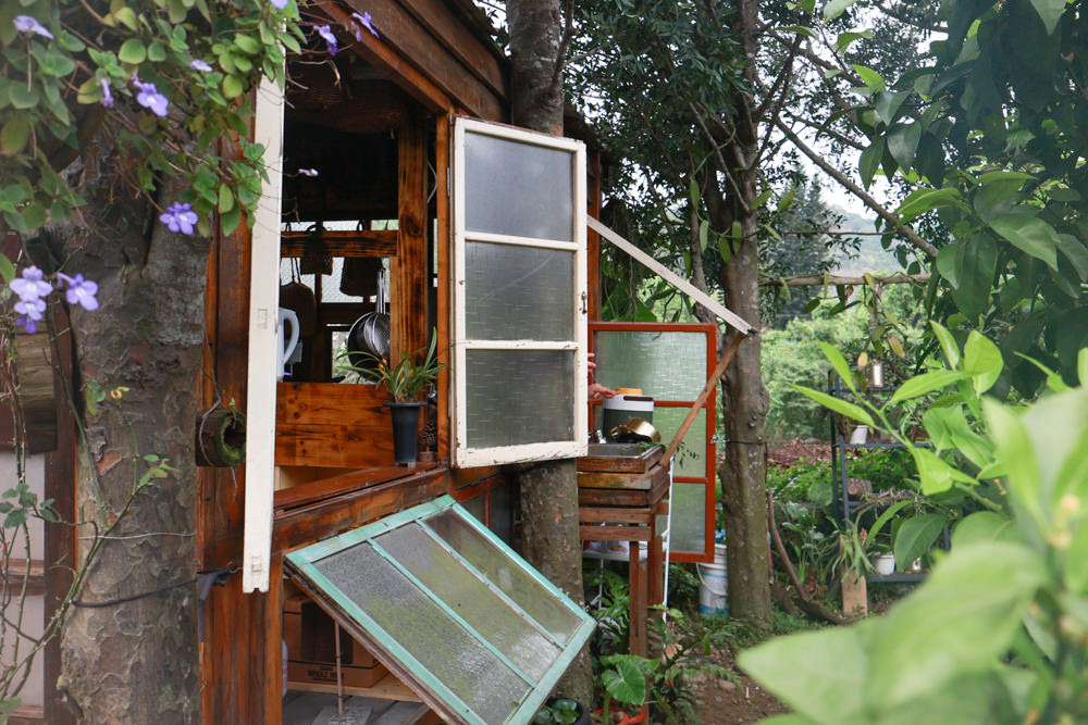 桃園龍潭咖啡廳|青山吉田。橘子園中的秘境廢墟風咖啡廳、寵物友善餐廳、預約制、桃園龍潭景點、冬天還有圍爐煮茶烤橘子 - 第5張圖 桃園龍潭咖啡廳|青山吉田。橘子園中的秘境廢墟風咖啡廳、寵物友善餐廳、預約制、桃園龍潭景點、冬天還有圍爐煮茶烤橘子