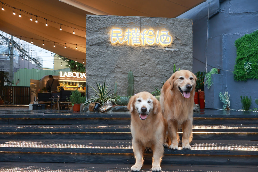桃園蘆竹美食｜民權拾酒。野奢露營風餐酒館、寵物友善餐廳、專屬KTV包廂、桃園餐酒館、露營風酒吧