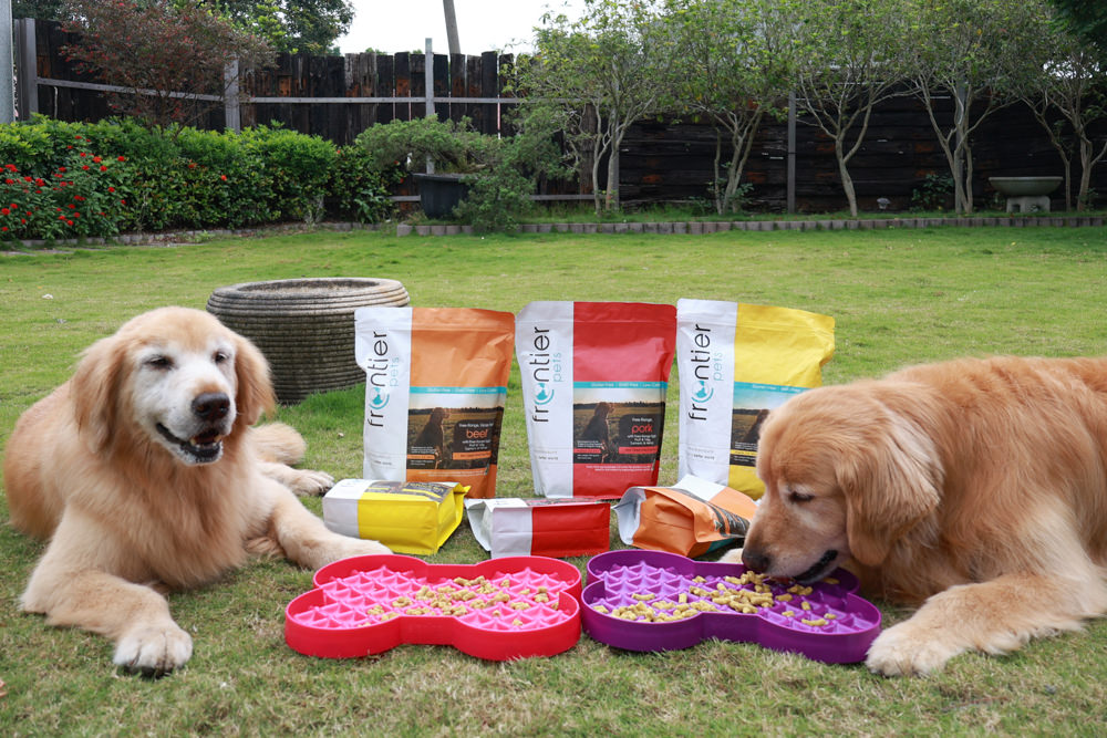 Frontier悅緻原凍低敏原肉狗凍乾｜澳洲評價最高的寵物生食凍乾、100％放養鮮肉蛋白質、澳洲製造乾燥生食
