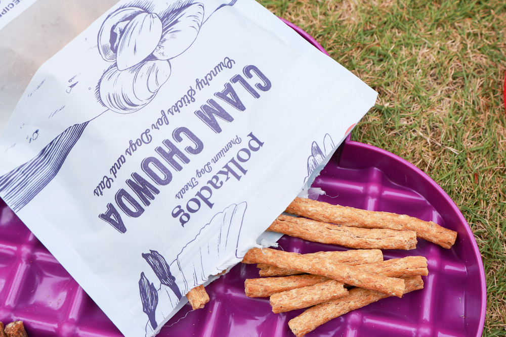 Polkadog搖擺船長美國手工寵物零食｜嚴選美國波士頓漁人碼頭、農場在地食材、手工製作、哈達克鱈魚皮、手工捲鱈魚皮、香蕉花生蛋糕趣