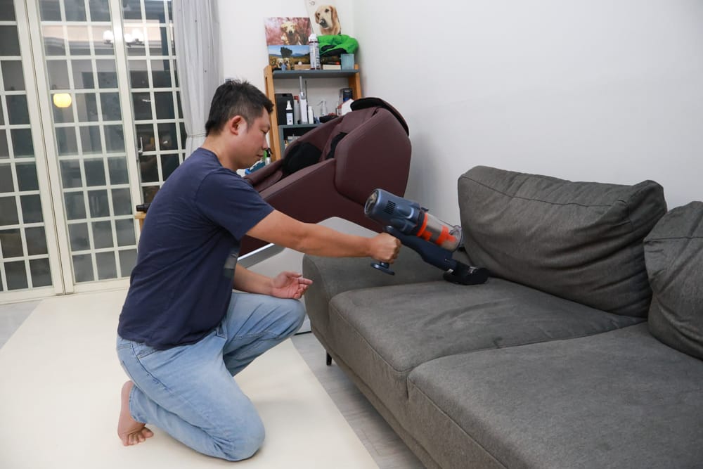 東元綠光顯塵吸塵器 XJ2501CB。光學顯塵科技、毛髮灰塵無所遁形、寵物家庭打掃神器、清潔地板超easy!!