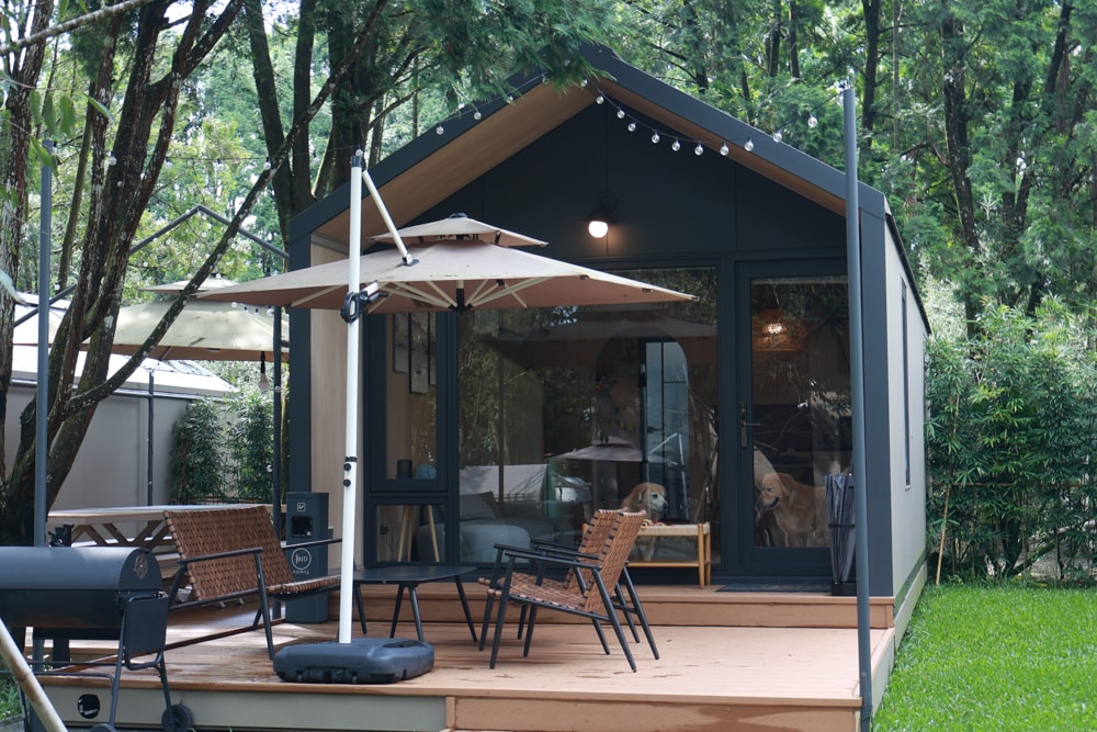 南投魚池｜3JD Home二館。日月潭絕美民宿森林villa、露營車、寵物友善民宿、一泊三食、露天風呂