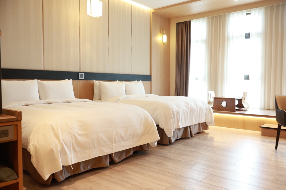 彰化鹿港澄悦酒店 Euphoria Hotel。鹿港最高景觀酒店。走路直達鹿港老街、鹿港小吃早餐吃到飽！