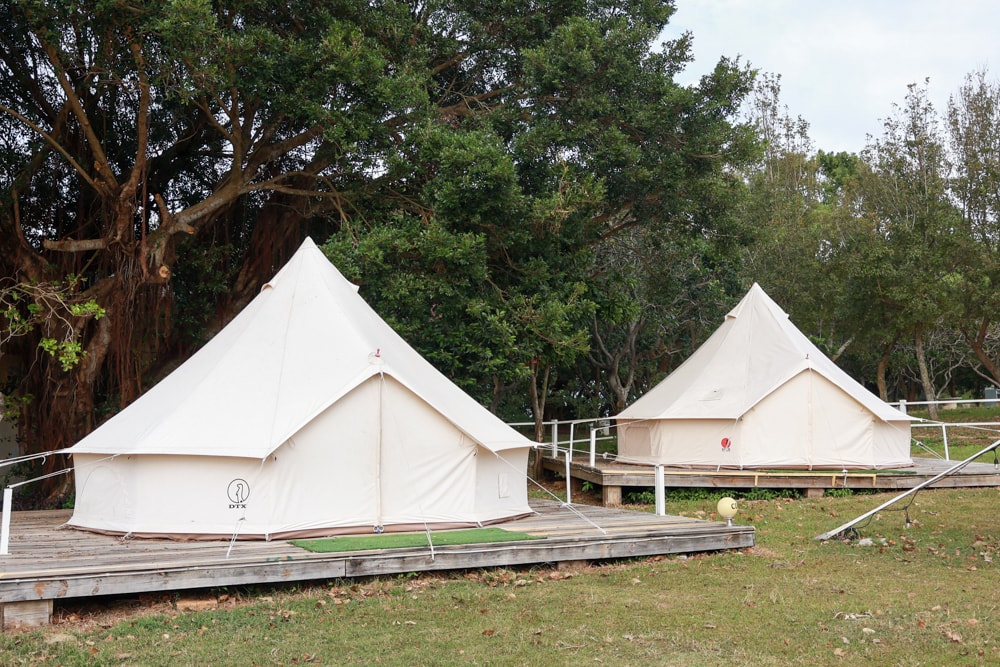 森渼原ALIVE Glamping Base｜台中豪華露營、寵物友善奢華露營、露營車、懶人露營、免裝備免搭帳、一泊三食