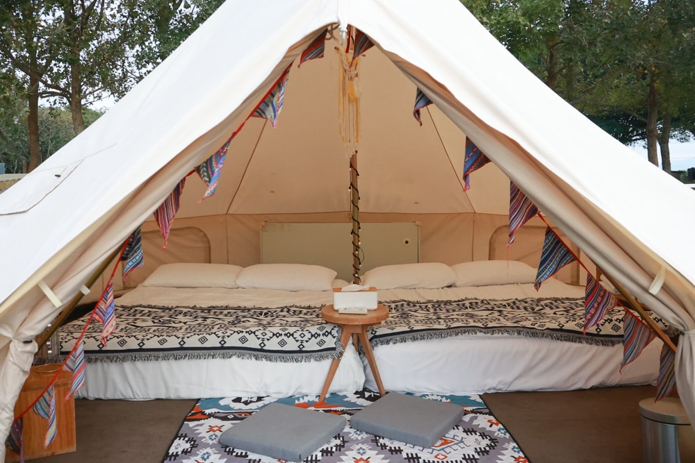 森渼原ALIVE Glamping Base｜台中豪華露營、寵物友善奢華露營、露營車、懶人露營、免裝備免搭帳、一泊三食
