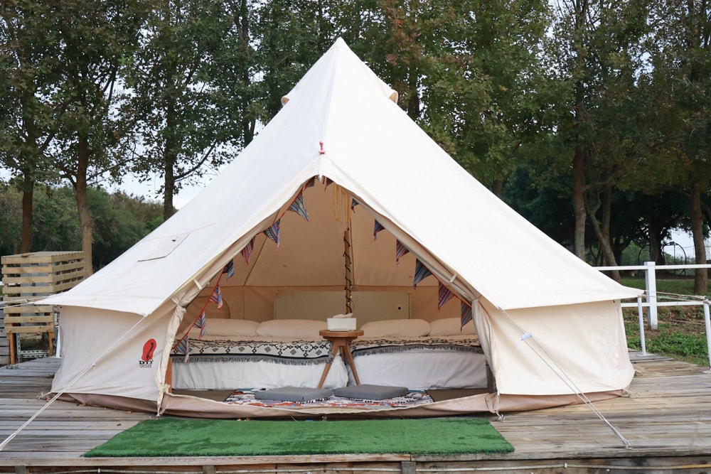 森渼原ALIVE Glamping Base｜台中豪華露營、寵物友善奢華露營、露營車、懶人露營、免裝備免搭帳、一泊三食