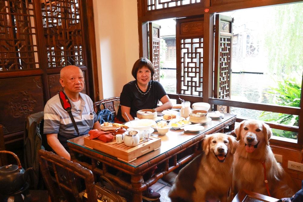 嘉義竹居茶樓｜嘉義美食、嘉義寵物友善餐廳、港式飲茶、江南古都秘境景觀餐廳、早午餐