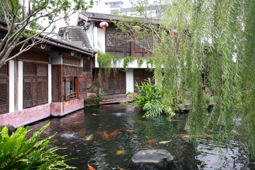 嘉義竹居茶樓｜嘉義美食、嘉義寵物友善餐廳、港式飲茶、江南古都秘境景觀餐廳、早午餐