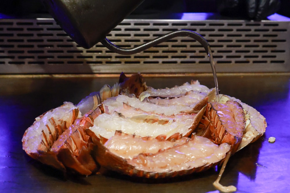 織田信長無菜單手作料理｜桃園中壢美食、無菜單浮誇鐵板燒、十三道海陸饗宴（包場可攜帶寵物）