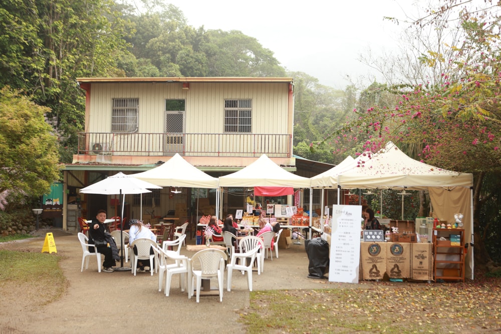 南投中寮賞花秘境推薦｜瑰蜜甜心玫瑰園。每年2-3月粉紅麝香木花海、許願藤、九重葛浪漫盛開！(寵物友善景點)
