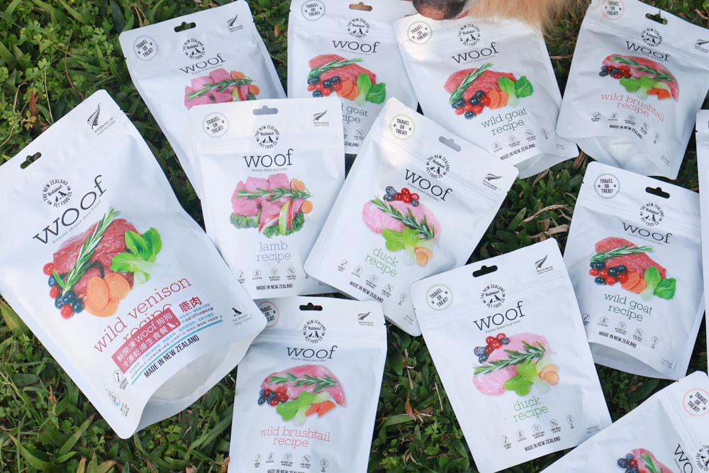天然無穀凍乾狗糧推薦｜NZ Natural鮮開凍WOOF凍乾。紐西蘭凍乾生食、天然無穀高含肉量，挑嘴犬也愛吃！
