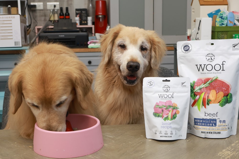 天然無穀凍乾狗糧推薦｜NZ Natural鮮開凍WOOF凍乾。紐西蘭凍乾生食、天然無穀高含肉量，挑嘴犬也愛吃！