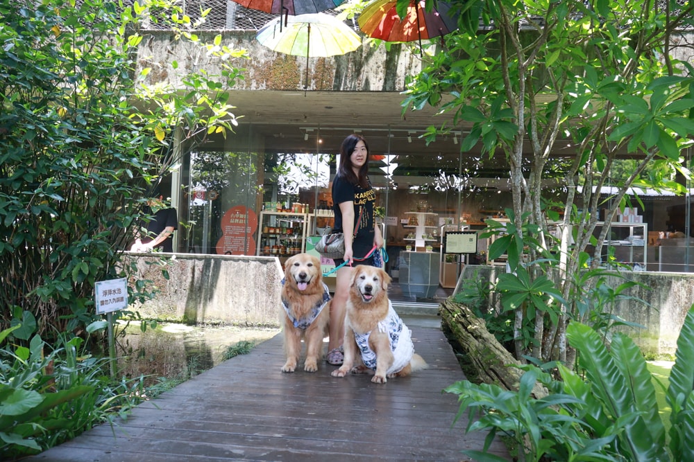 宜蘭員山勝洋休閒農場｜釣蝦DIY、水草火鍋、生態瓶體驗｜親子＋寵物友善半日遊推薦、宜蘭寵物友善景點推薦