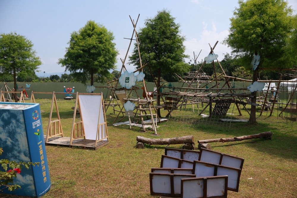 宜蘭員山勝洋休閒農場｜釣蝦DIY、水草火鍋、生態瓶體驗｜親子＋寵物友善半日遊推薦、宜蘭寵物友善景點推薦