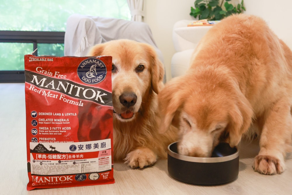 Annamaet安娜美廚飼料｜美國機能型無穀犬糧推薦。針對皮毛、體重、消化設計配方、從挑嘴到舔碗、真實開箱