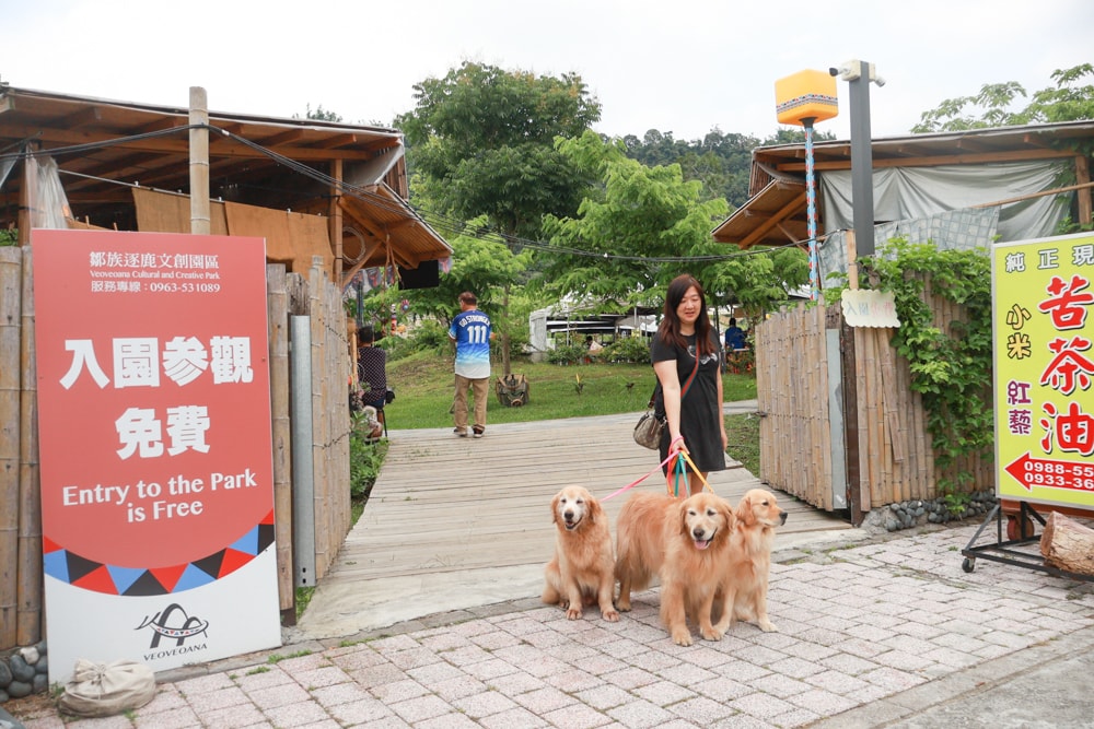 嘉義阿里山腳下景點｜逐鹿文創園區餵梅花鹿、看原民歌舞、鄒族文化、寵物友善景點、免費入園超充實！