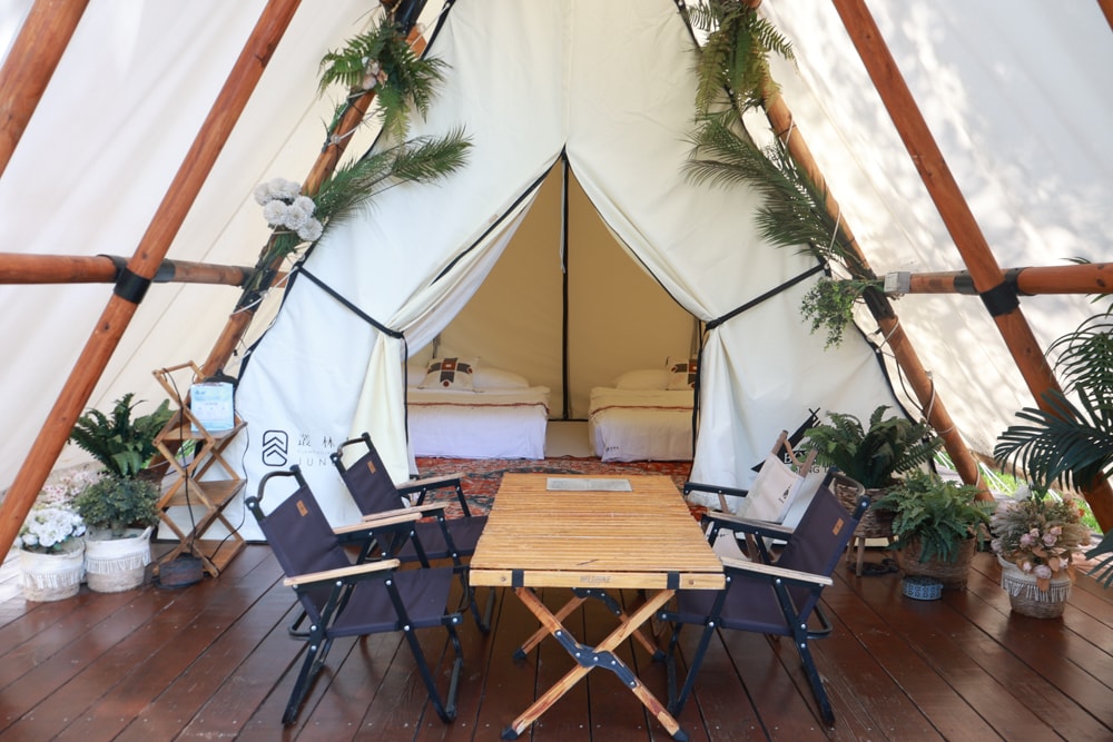苗栗森林系寵物友善懶人露營|叢林開始Glamping 苗栗店。一泊四食、流體兔DIY、網美帳篷、寵物友善、露天泳池 - 第18張圖 苗栗森林系寵物友善懶人露營|叢林開始Glamping 苗栗店。一泊四食、流體兔DIY、網美帳篷、寵物友善、露天泳池
