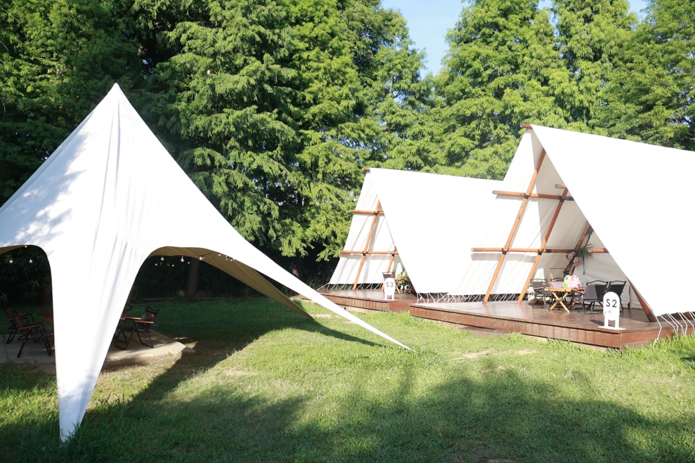 苗栗森林系寵物友善懶人露營|叢林開始Glamping 苗栗店。一泊四食、流體兔DIY、網美帳篷、寵物友善、露天泳池 - 第12張圖 苗栗森林系寵物友善懶人露營|叢林開始Glamping 苗栗店。一泊四食、流體兔DIY、網美帳篷、寵物友善、露天泳池