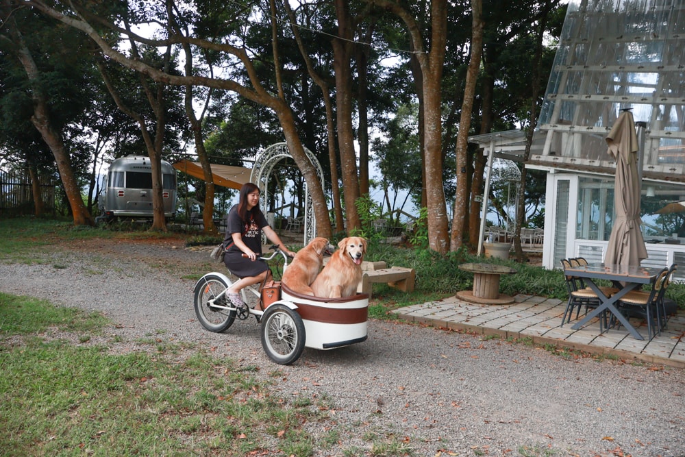 苗栗卓蘭住宿｜小巷清風 Le.Alley Autocamp Resort。苗栗 GlampingAirstream豪華露營車、一泊二食、寵物友善、鯉魚潭湖畔旁