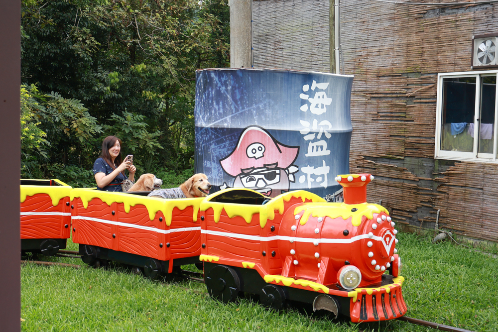 南投竹山海盜村｜一泊四食包棟住宿體驗。寵物友善親子樂園、一泊四食、VR飛船、氣墊樂園、烤肉派對一次玩到底