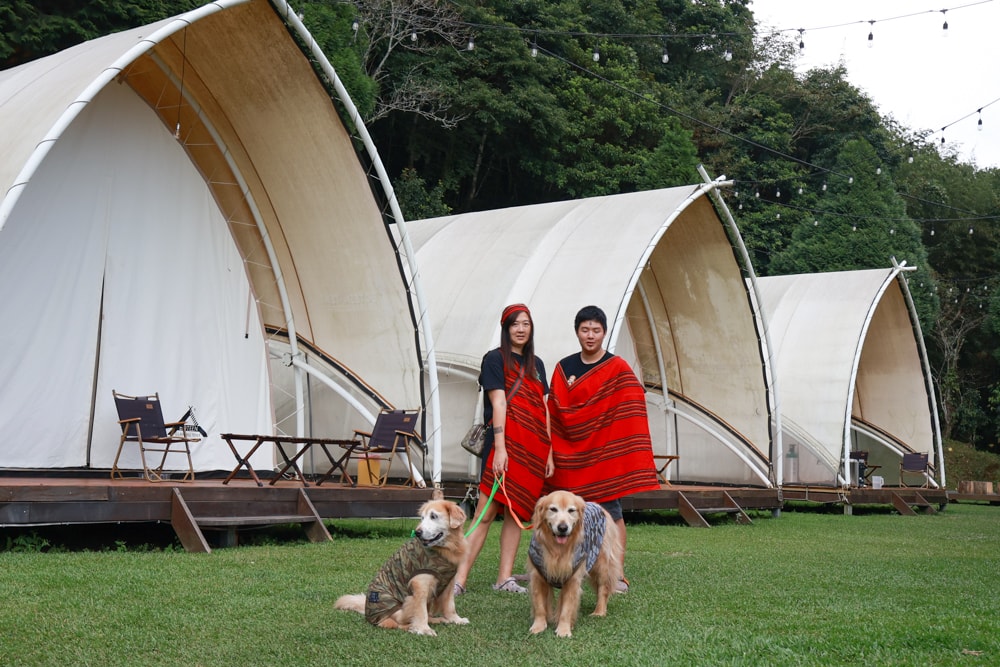 新竹五峰 蟬說霧語 ｜雲上海拔1200公尺的豪華露營區。一泊二食・雲海星空・寵物友善住宿、