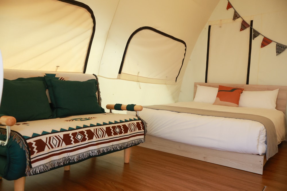 新竹五峰 蟬說霧語 |雲上海拔1200公尺的豪華露營區。一泊二食・雲海星空・寵物友善住宿、 - 第7張圖 新竹五峰 蟬說霧語 |雲上海拔1200公尺的豪華露營區。一泊二食・雲海星空・寵物友善住宿、