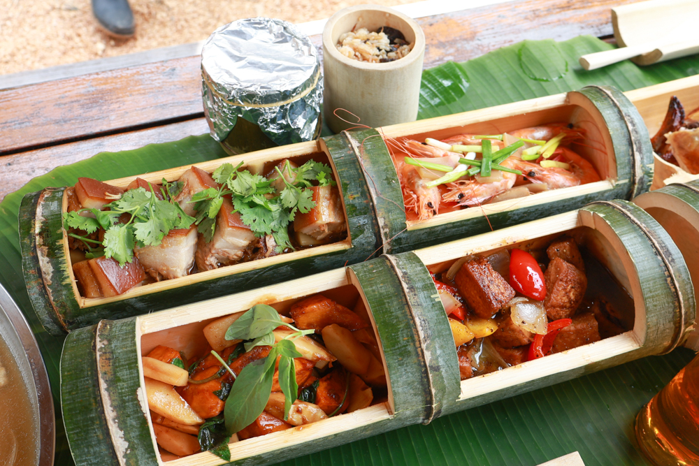 南投溪頭溪部好呆庄野宿體驗庄園|寵物友善露營車&馬車帳篷住宿開箱,一泊二食、野溪抓蝦超好玩! - 第70張圖