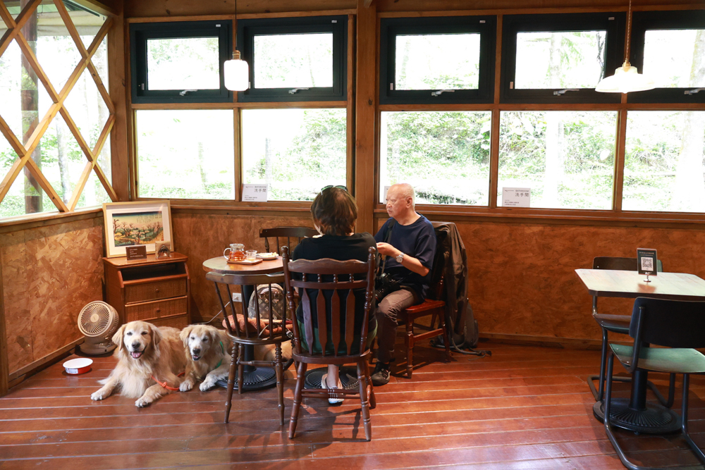 南投魚池金井珈琲 & 薪窯｜隱身山林的小京都氛圍日式咖啡廳・日式昭和森林系咖啡廳＋南投寵物友善餐廳