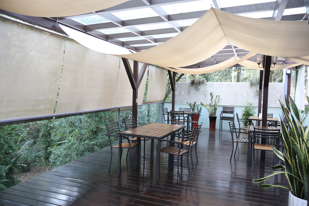 新竹尖石景點｜日見森嵐。山景第一排玻璃屋咖啡廳、寵物友善餐廳，可帶狗狗一起吃鍋放空、欣賞絕美山嵐美景！