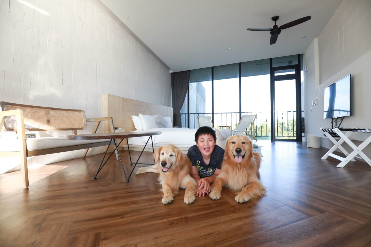 宜蘭五結｜Wonderwall美好境界民宿。寵物友善民宿、擁有冬山河出海口絕美景觀、清水模包棟民宿