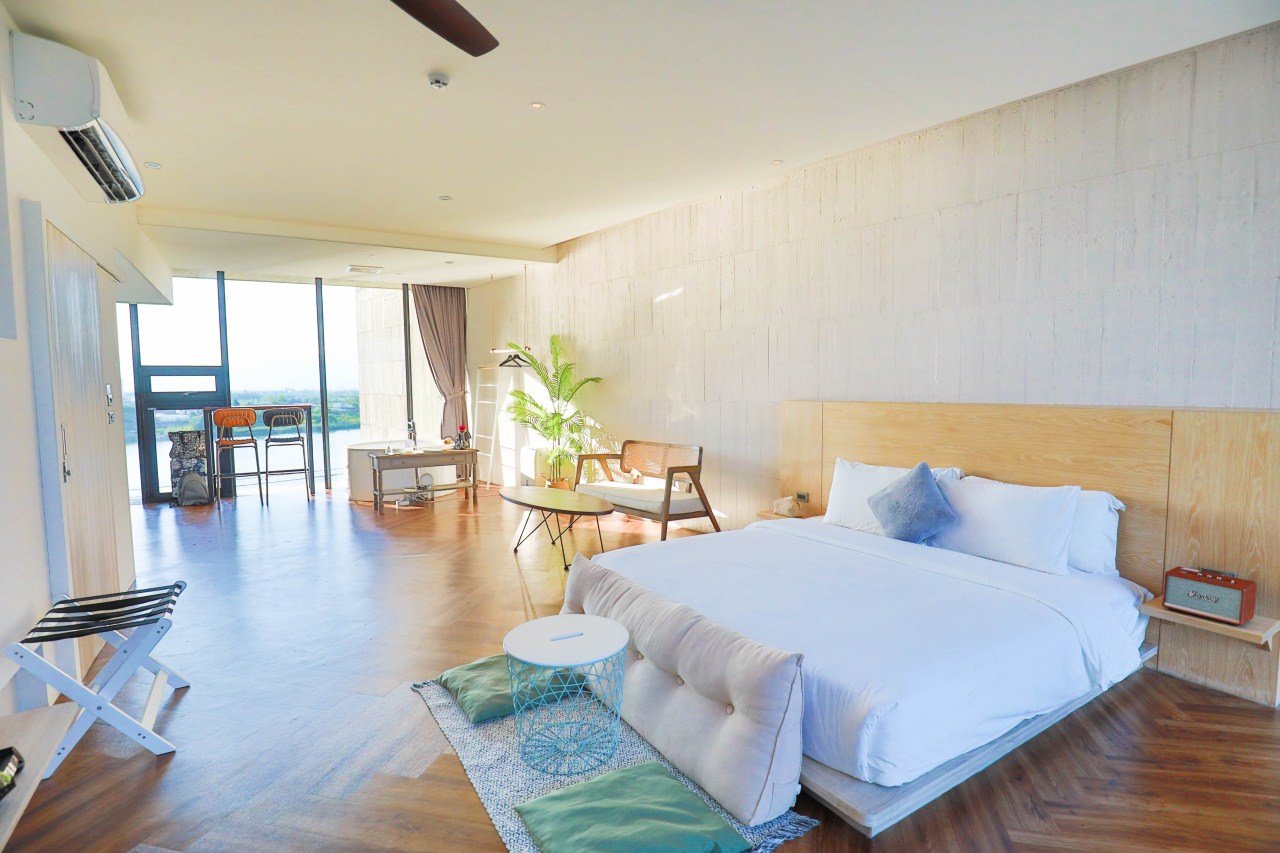 宜蘭五結｜Wonderwall美好境界民宿。寵物友善民宿、擁有冬山河出海口絕美景觀、清水模包棟民宿