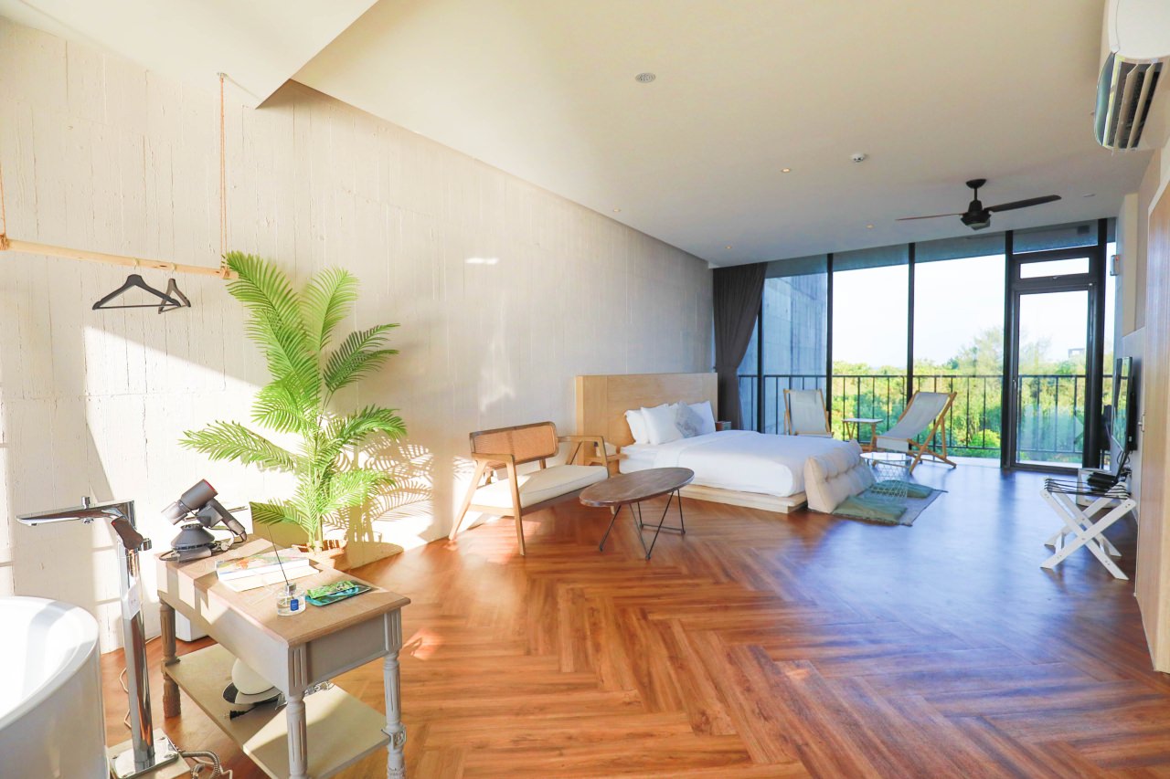 宜蘭五結｜Wonderwall美好境界民宿。寵物友善民宿、擁有冬山河出海口絕美景觀、清水模包棟民宿